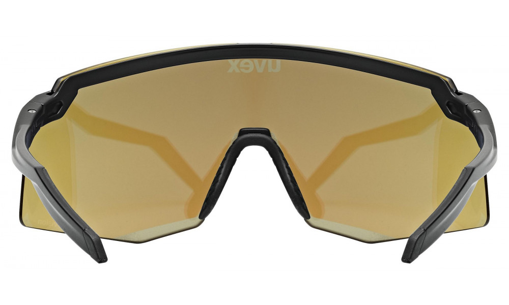 Очки Uvex pace stage CV black matt / buzzy blue - 4