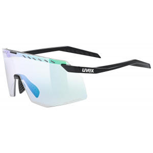 Glasses Uvex pace stage V black matt / mirror green