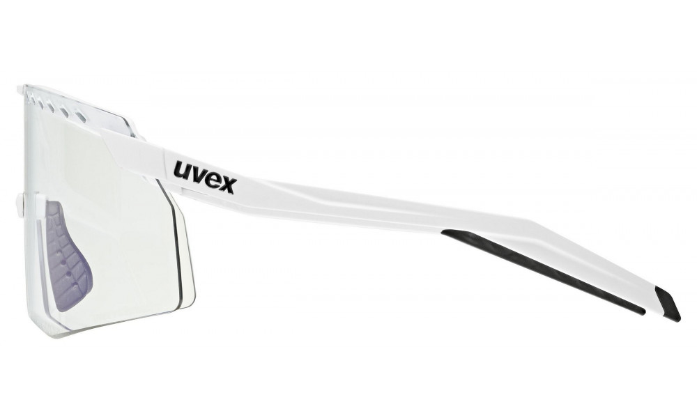 Очки Uvex pace stage V white matt / mirror blue - 2