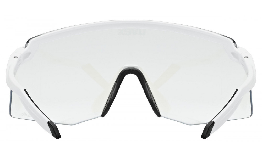 Очки Uvex pace stage V white matt / mirror blue - 4