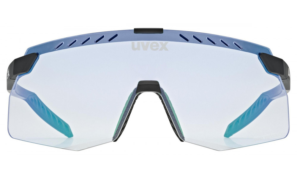 Glasses Uvex pace stage S V black matt / mirror blue - 3