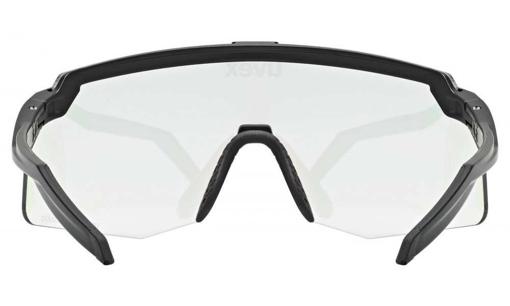 Glasses Uvex pace stage S V black matt / mirror blue - 4