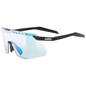 Glasses Uvex pace stage S V black matt / mirror green