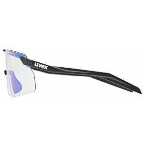 Glasses Uvex pace stage S V black matt / mirror green