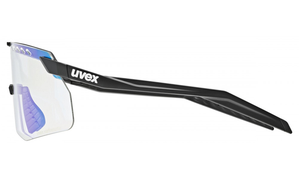 Glasses Uvex pace stage S V black matt / mirror green - 2