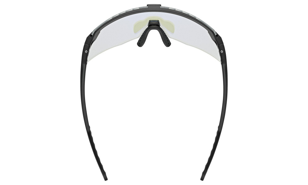 Glasses Uvex pace stage S V black matt / mirror green - 5