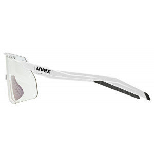 Glasses Uvex pace stage S V white matt / mirror blue