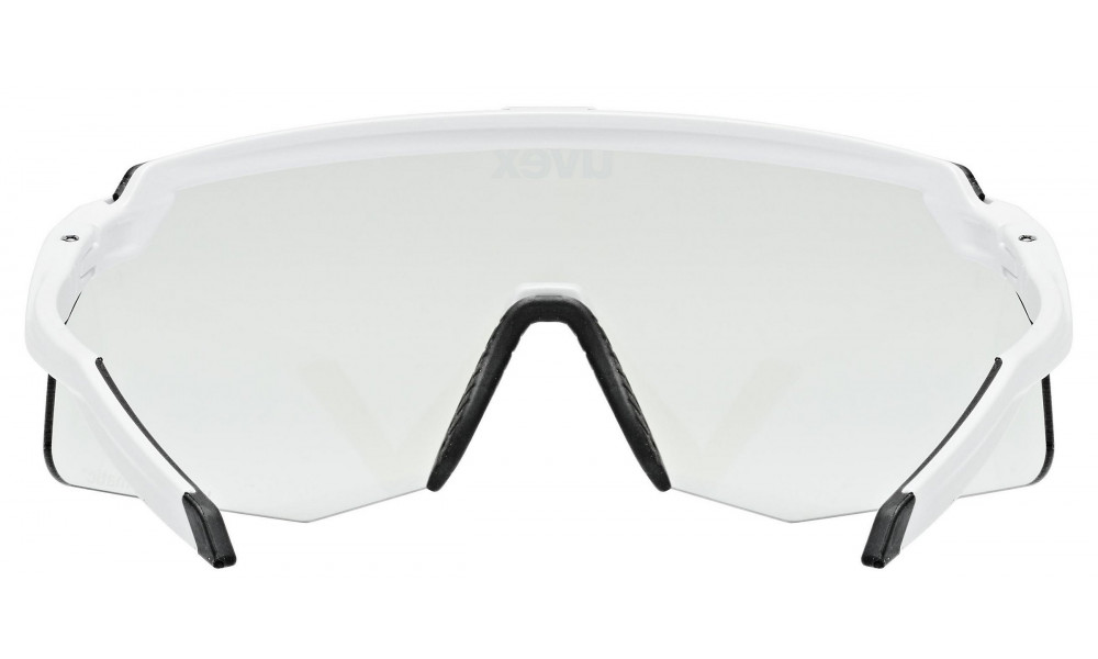 Glasses Uvex pace stage S V white matt / mirror blue - 4