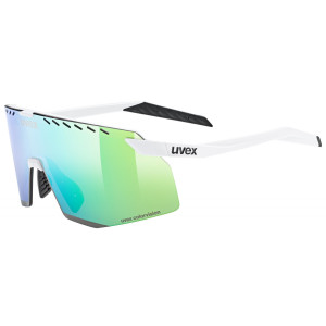 Очки Uvex pace stage CV white matt / glossy green