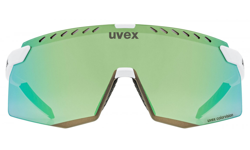 ???? Uvex pace stage CV white matt / glossy green - 3