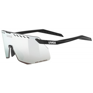 Glasses Uvex pace stage S CV black matt / serious silver