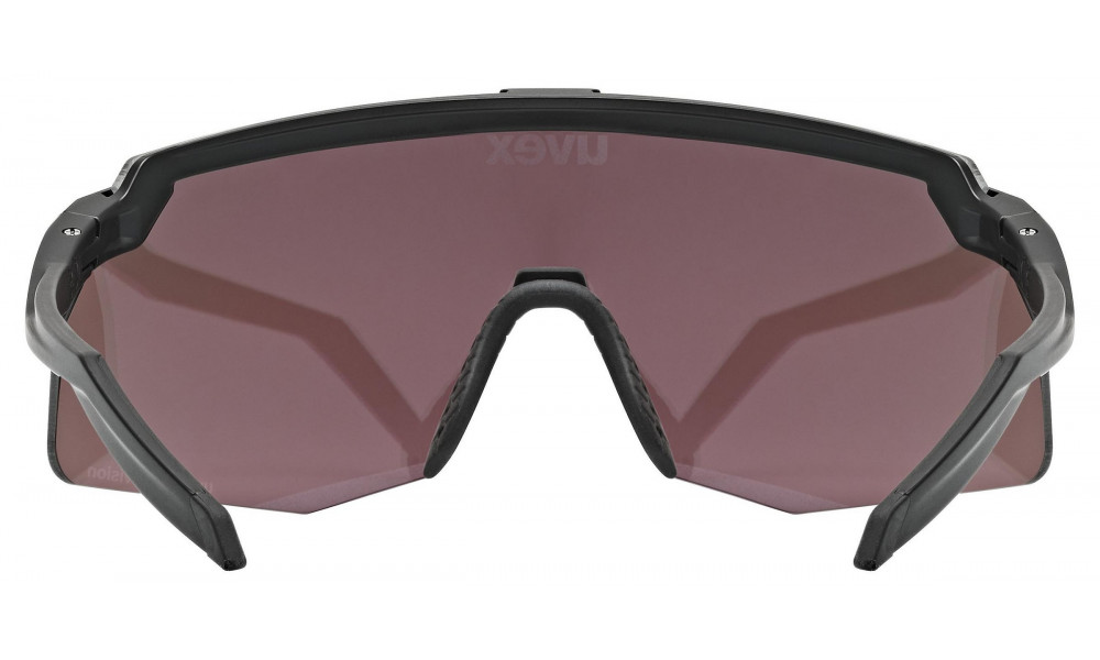 Очки Uvex pace stage S CV black matt / serious silver - 4