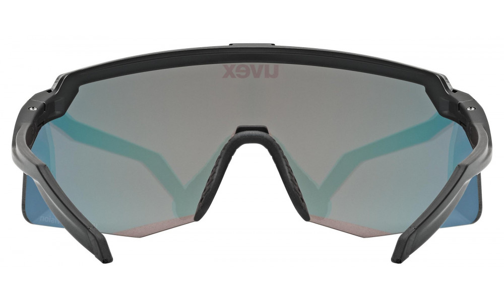 Очки Uvex pace stage S CV black matt / racy red - 4