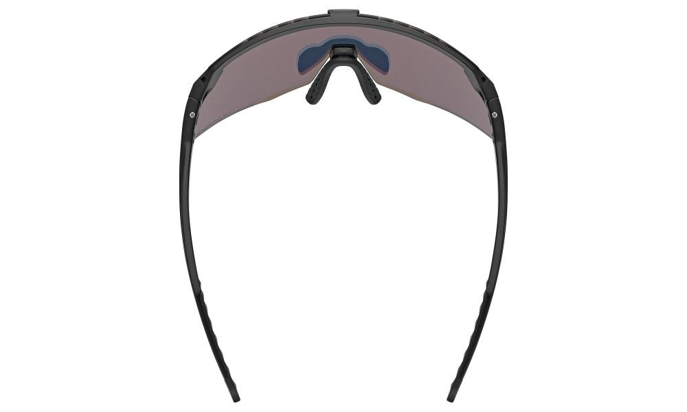 Очки Uvex pace stage S CV black matt / racy red - 5