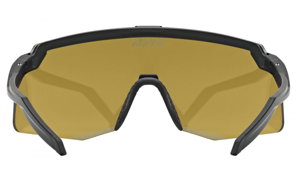 Очки Uvex pace stage S CV black matt / buzzy blue - 4