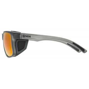 Glasses Uvex sportstyle 312 smoke mat / mirror red