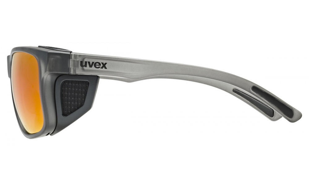 Glasses Uvex sportstyle 312 smoke mat / mirror red - 2