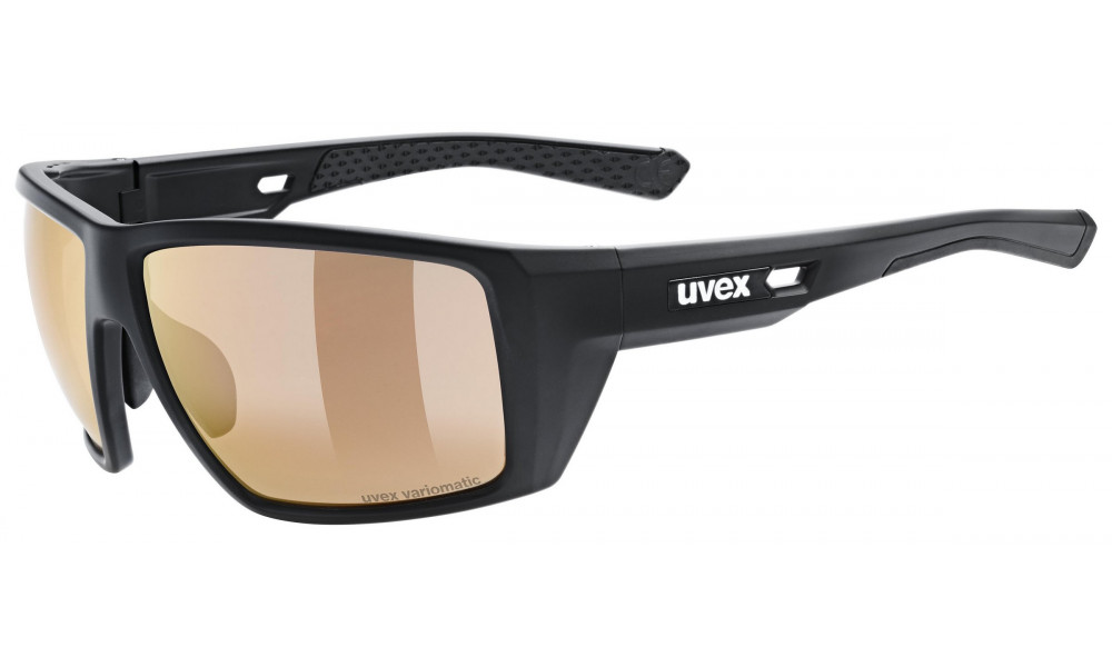Очки Uvex mtn venture CV V black matt / litemirror red - 1