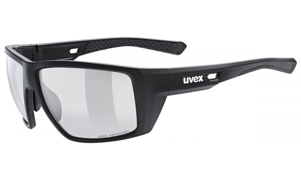 Glasses Uvex mtn venture V black matt / smoke - 1