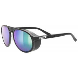 Очки Uvex mtn classic pure black matt / mirror green Очки Uvex mtn classic pure black matt / mirror green
