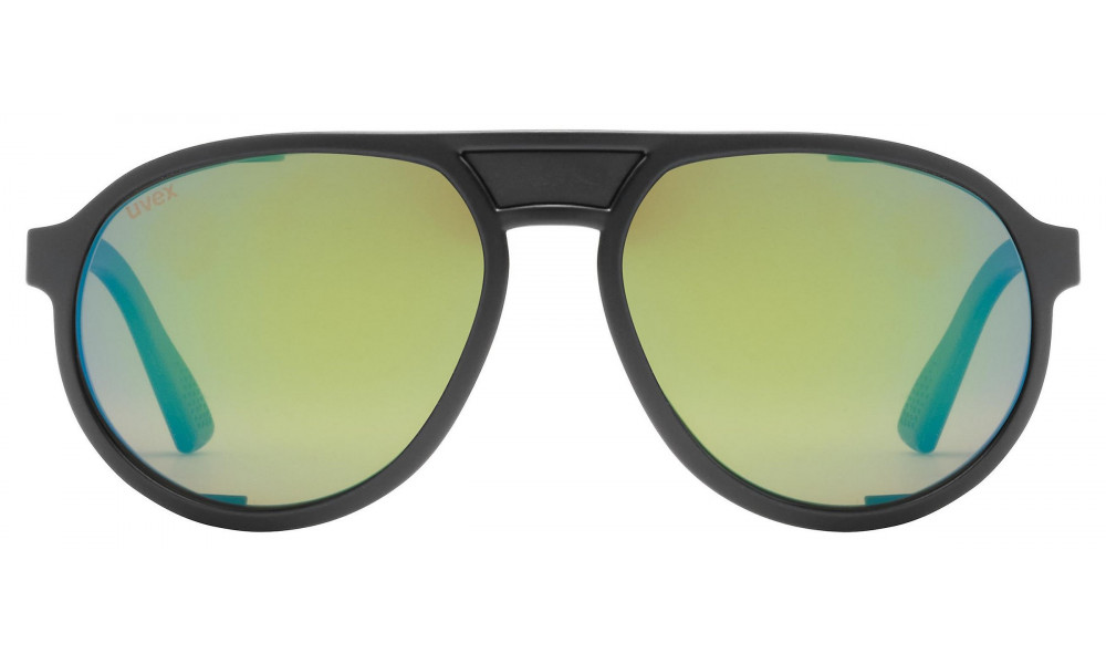 Очки Uvex mtn classic pure black matt / mirror green - 3 Очки Uvex mtn classic pure black matt / mirror green - 3