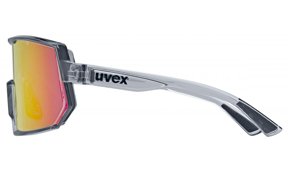 ???? Uvex sportstyle 235 smoke transparent / mirror red - 2