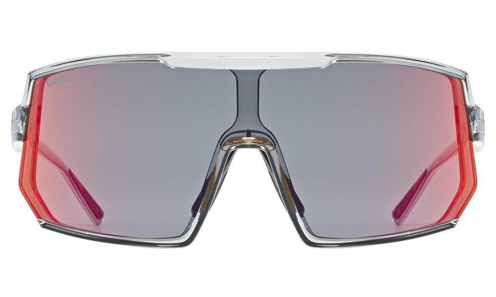 ???? Uvex sportstyle 235 smoke transparent / mirror red - 3