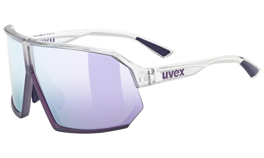 Очки Uvex sportstyle 237 clear-met purple / mirror lavender - 1