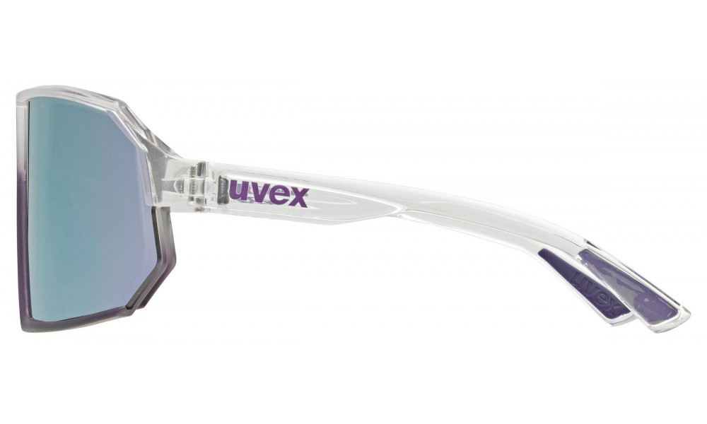 Glasses Uvex sportstyle 237 clear-met purple / mirror lavender - 2