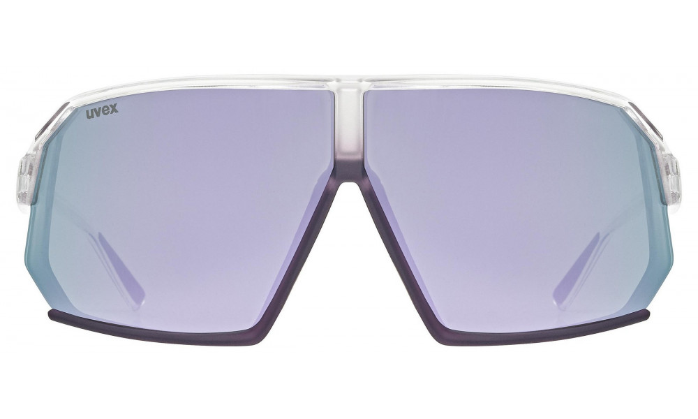 Очки Uvex sportstyle 237 clear-met purple / mirror lavender - 3