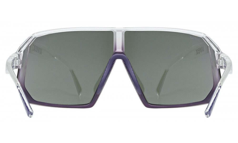 Glasses Uvex sportstyle 237 clear-met purple / mirror lavender - 4