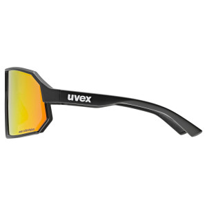 Glasses Uvex sportstyle 237 CV black mat / racy red