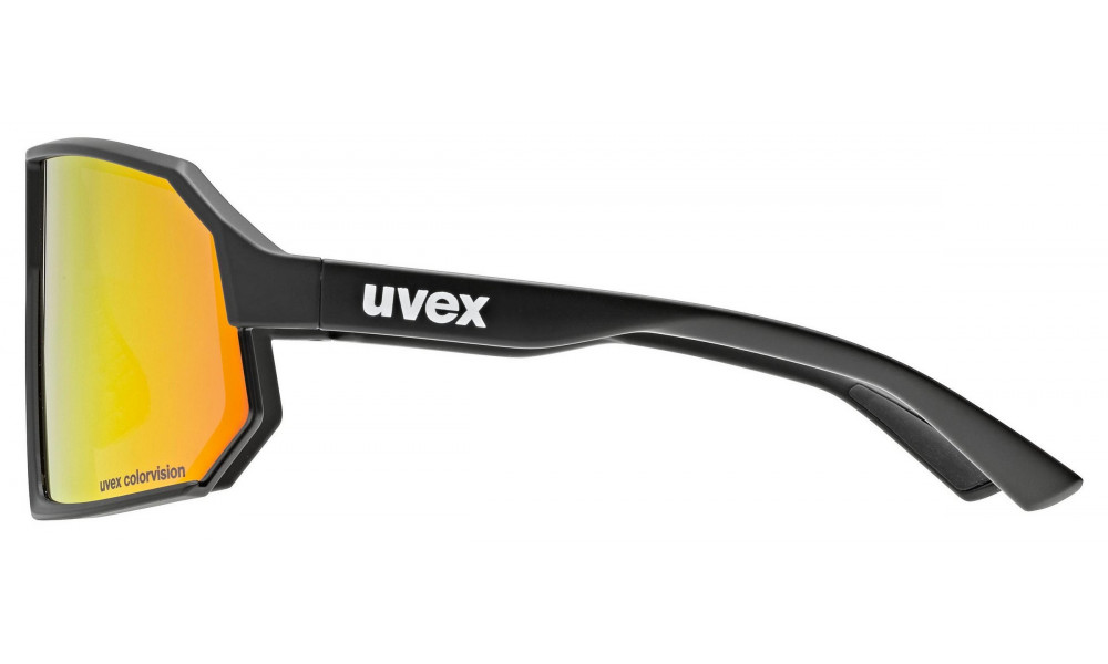 Glasses Uvex sportstyle 237 CV black mat / racy red - 2