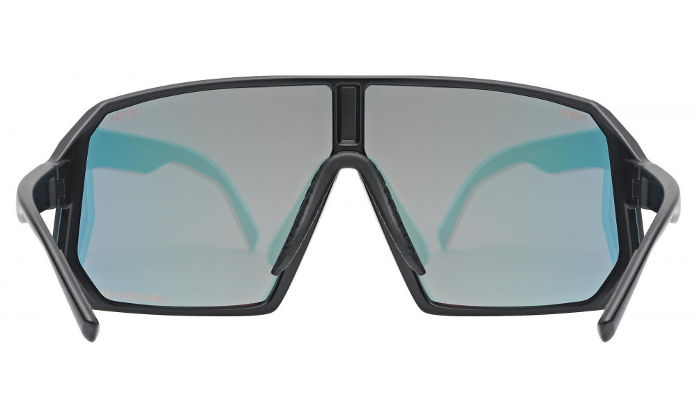 Очки Uvex sportstyle 237 CV black mat / racy red - 4