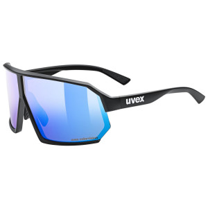 Glasses Uvex sportstyle 237 CV black mat / buzzy blue