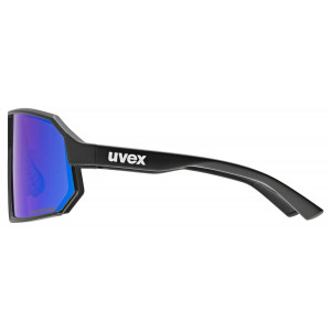 Glasses Uvex sportstyle 237 CV black mat / buzzy blue