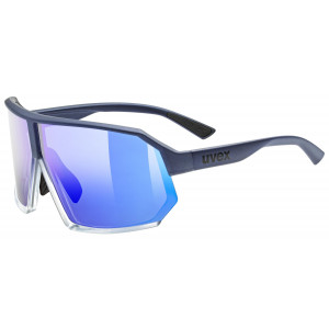 ???? Uvex sportstyle 237 metallic blue-clear / mirror purple