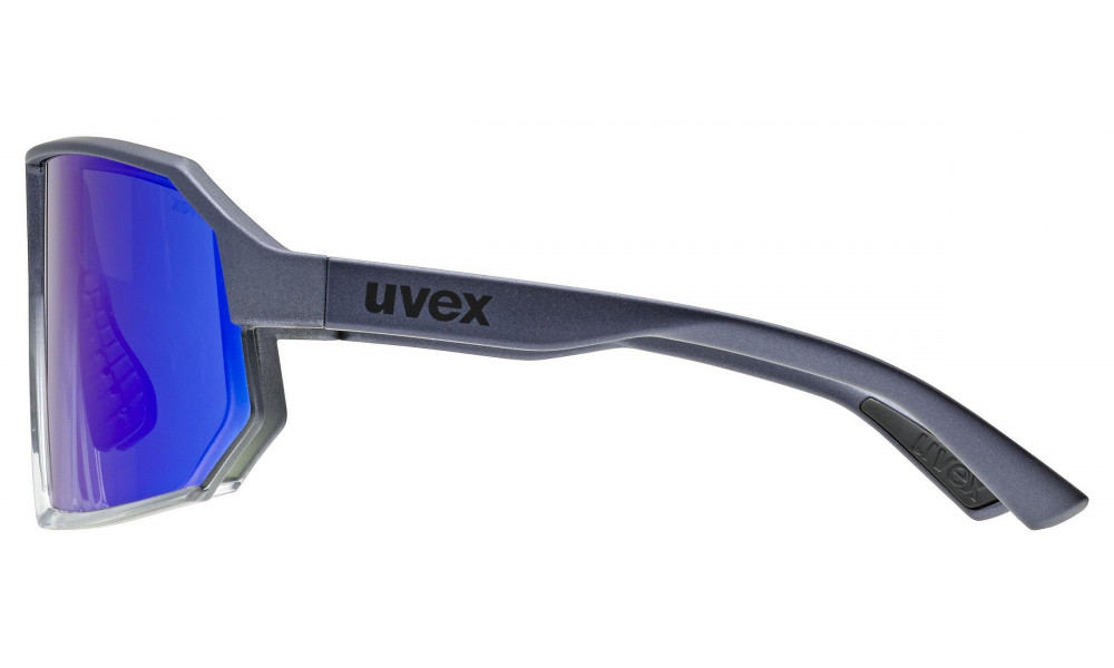 Glasses Uvex sportstyle 237 metallic blue-clear / mirror purple - 2