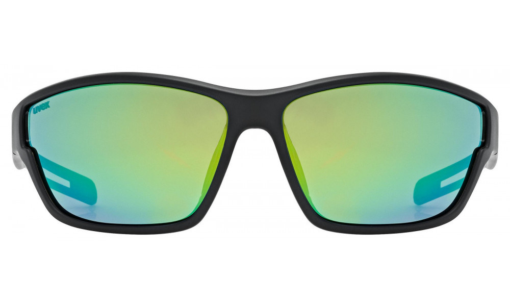 ???? Uvex sportstyle 806 black matt / mirror green - 3