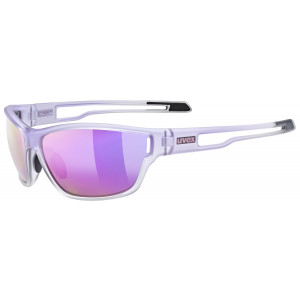 Glasses Uvex sportstyle 806 purple fade / mirror purple