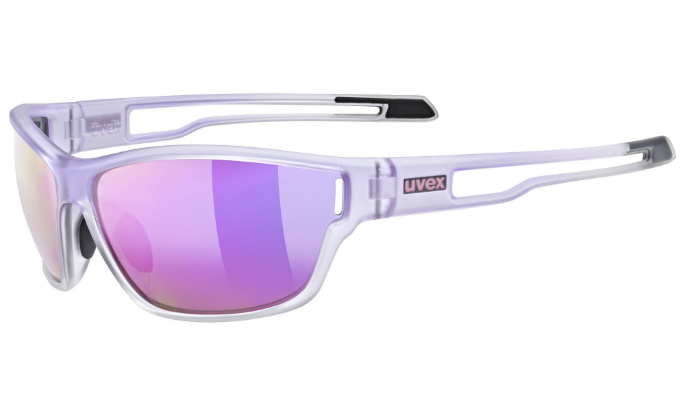 Glasses Uvex sportstyle 806 purple fade / mirror purple - 1