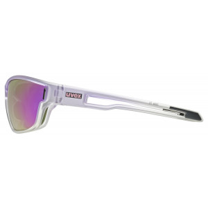 Glasses Uvex sportstyle 806 purple fade / mirror purple