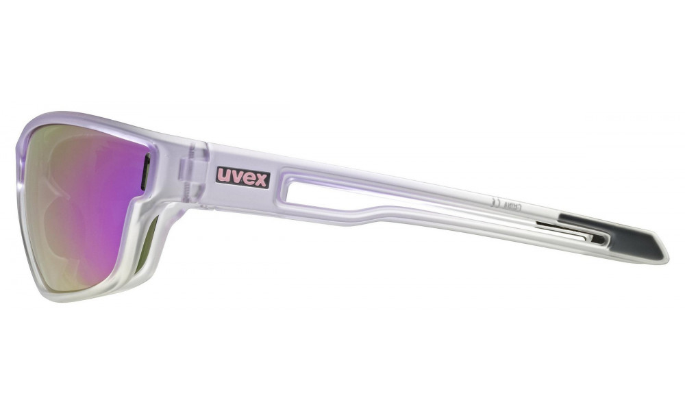 Очки Uvex sportstyle 806 purple fade / mirror purple - 2