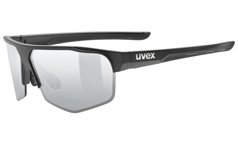 Очки Uvex axos set black matt / mirror silver - 1