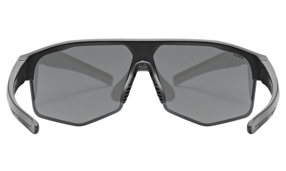 Очки Uvex axos set black matt / mirror silver - 3
