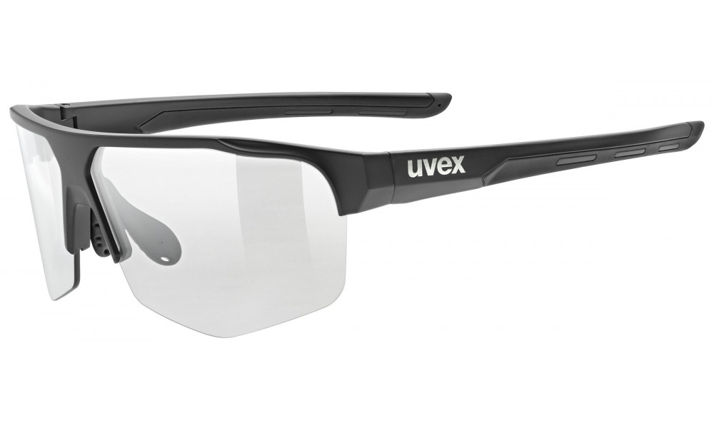 Очки Uvex axos set black matt / mirror silver - 5