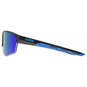 Очки Uvex axos set black mat / mirror blue