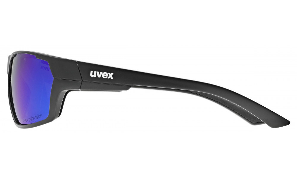 Очки Uvex sportstyle 233 P black mat / mirror green - 2