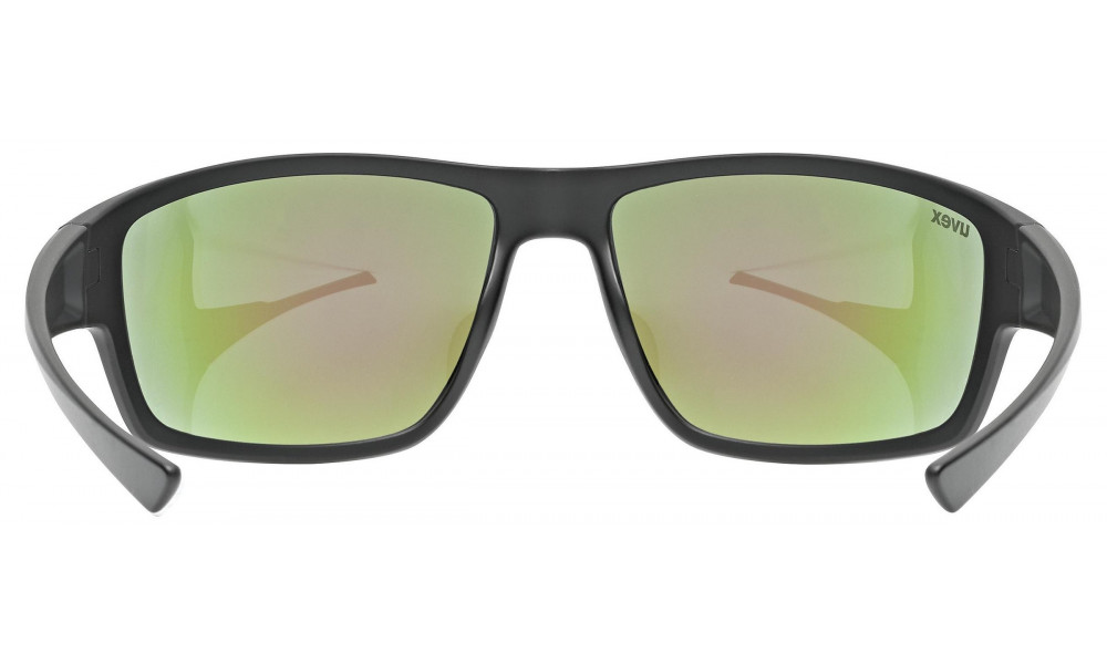 Очки Uvex sportstyle 230 black mat / mirror green - 4