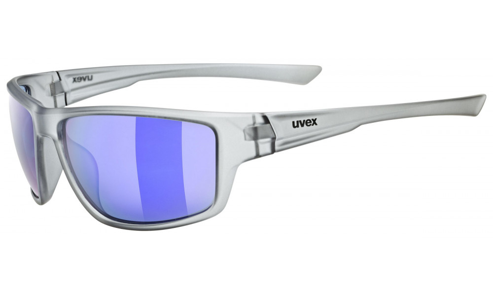 Очки Uvex sportstyle 230 smoke transparent / mirror blue - 1